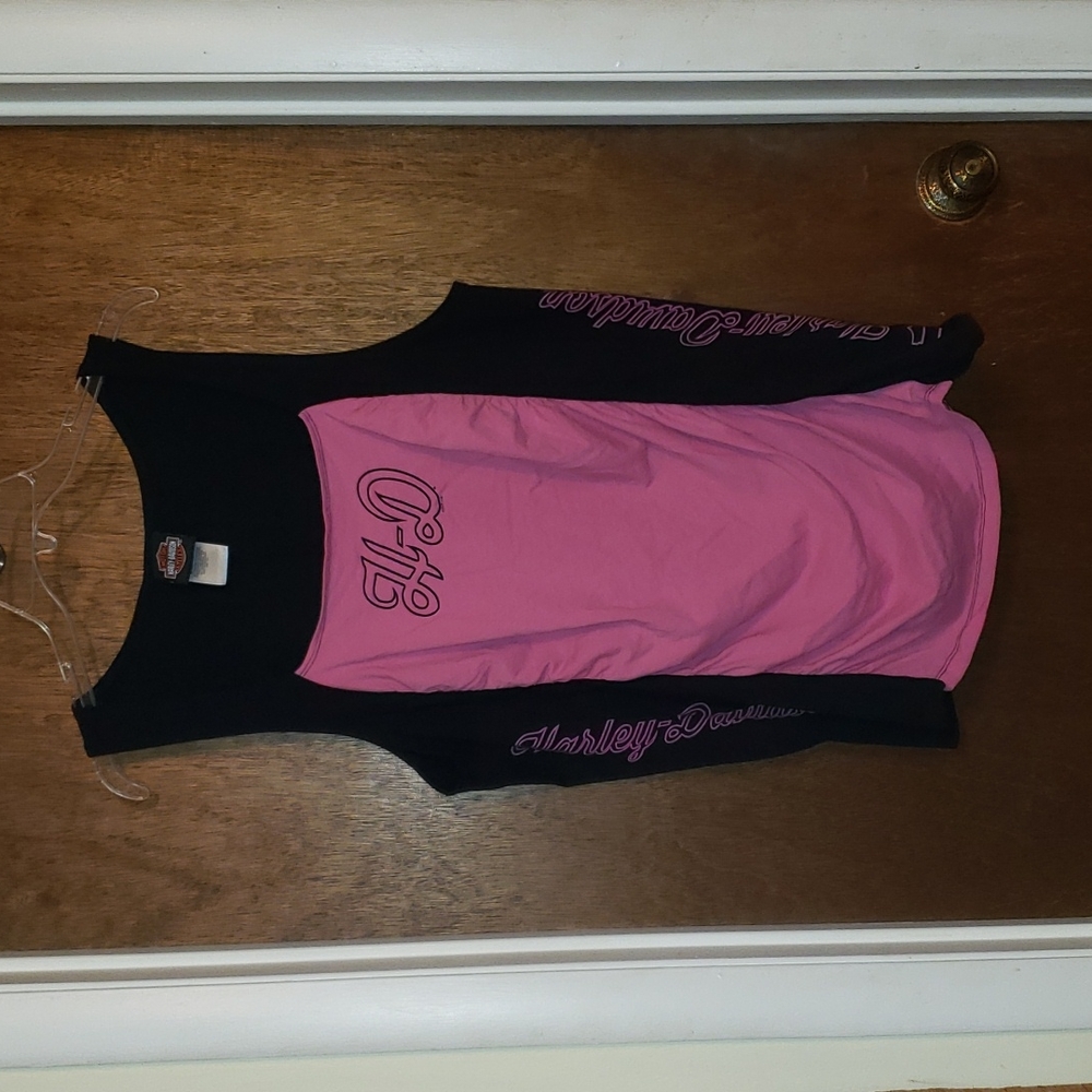 Pink & Black Tank Top | Harley-Davidson